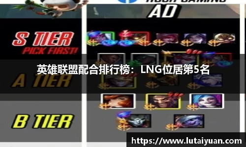英雄联盟配合排行榜：LNG位居第5名