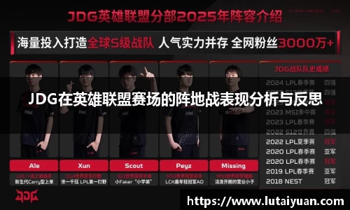 JDG在英雄联盟赛场的阵地战表现分析与反思