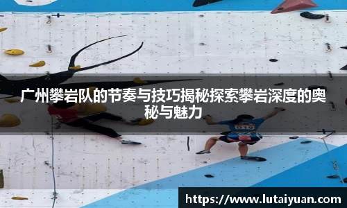 广州攀岩队的节奏与技巧揭秘探索攀岩深度的奥秘与魅力
