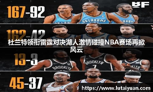 杜兰特领衔雷霆对决湖人激情碰撞NBA赛场再掀风云